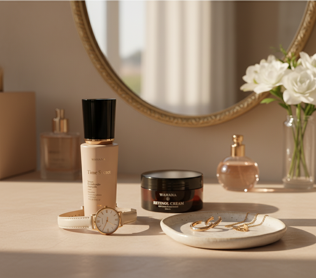 Ácido Hialurônico vs Retinol: Qual Escolher e Como Combinar - Time Secret e Retinol Cream