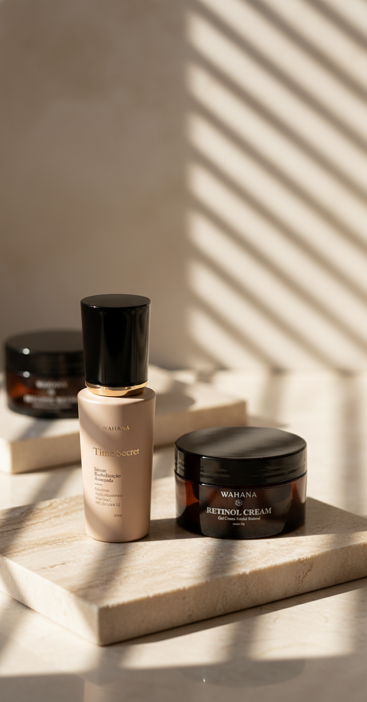 Manchas senis e melasma: O papel da renovação celular no clareamento da pele - Retinol Cream e Time Secret
