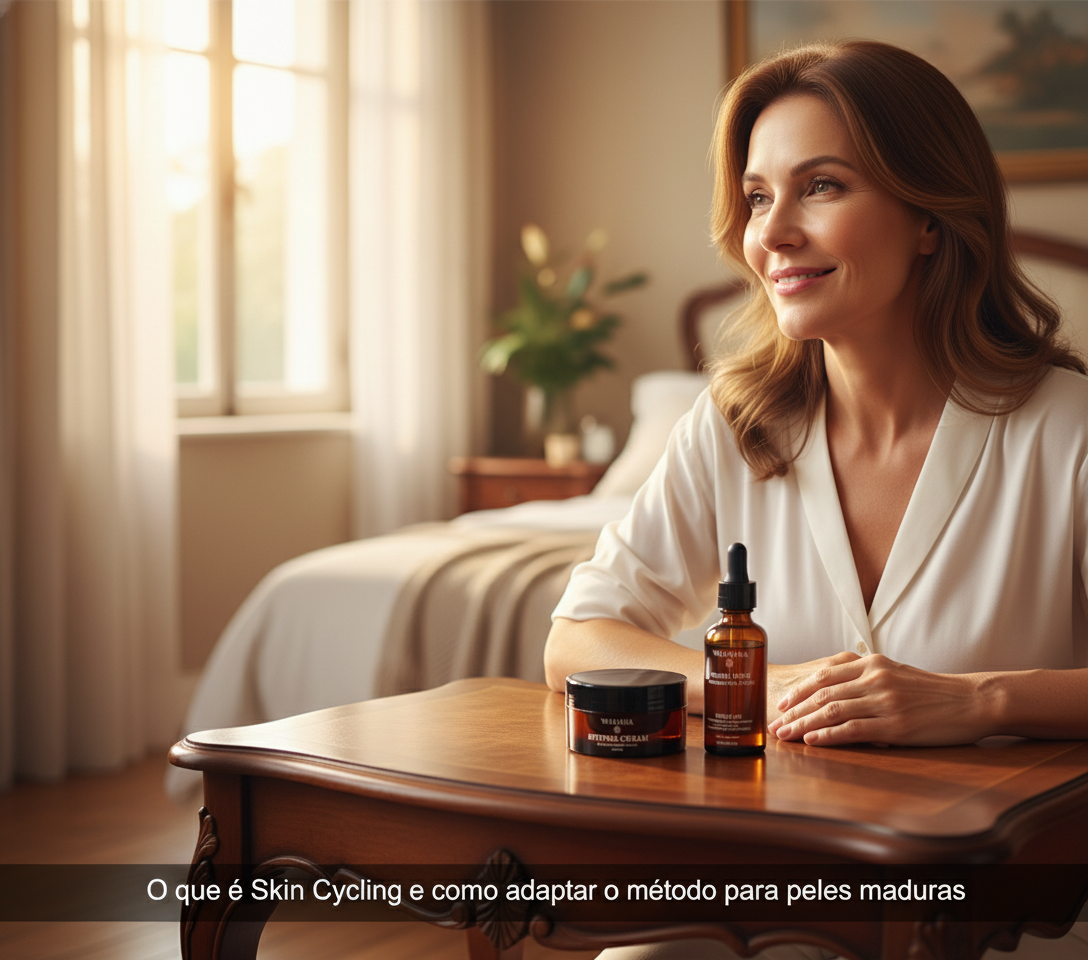 O que é Skin Cycling e como adaptar o método para peles maduras - Retinol Cream