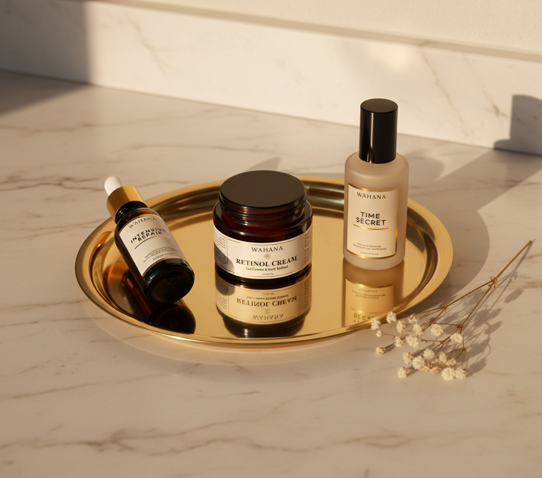 Pele Madura Tolera Niacinamida com Retinol à Noite? - Retinol Cream e Intensive Repair