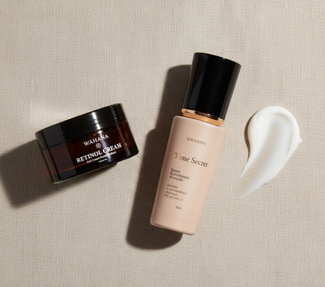 Hidratação Profunda vs Superficial: O Que Sua Pele Realmente Precisa - Time Secret e Retinol Cream