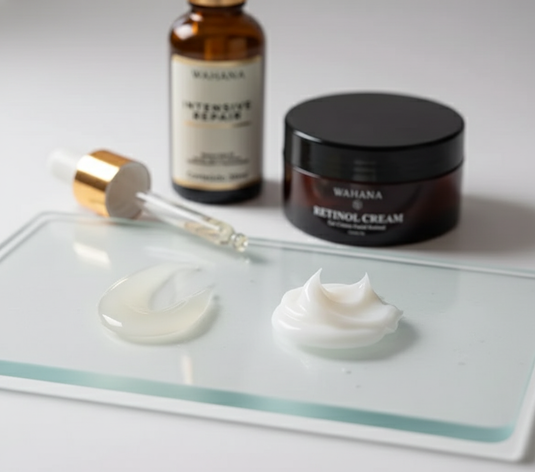 Vitamina C e Retinol: Como Combinar os Dois Maiores Ativos Anti-Idade - Retinol Cream e Intensive Repair