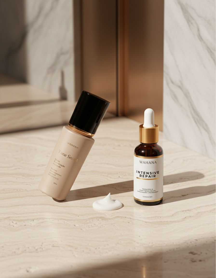 Hidratação vs Nutrição: O Que Sua Pele Realmente Precisa? - Time Secret e Intensive Repair