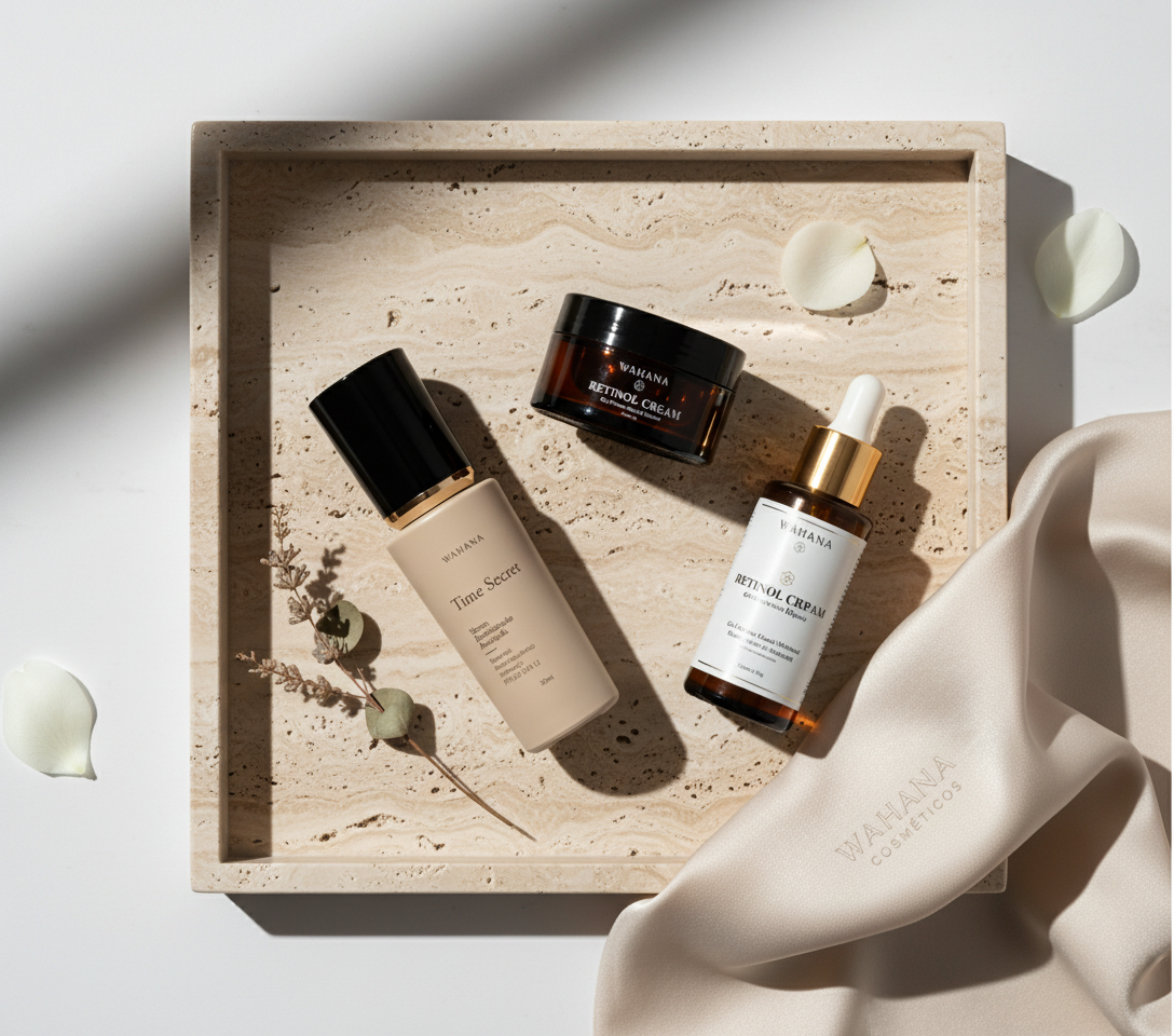 Manchas de Sol e Melasma: Como Uniformizar o Tom da Pele - Time Secret e Retinol Cream