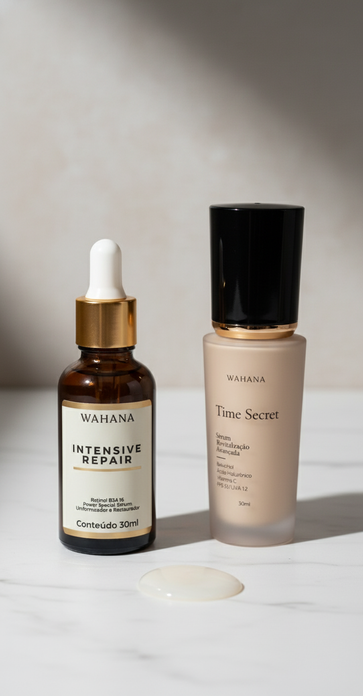 Prevenção de Rugas aos 30 Anos: O Que Você Precisa Começar a Fazer Hoje - Intensive Repair e Time Secret