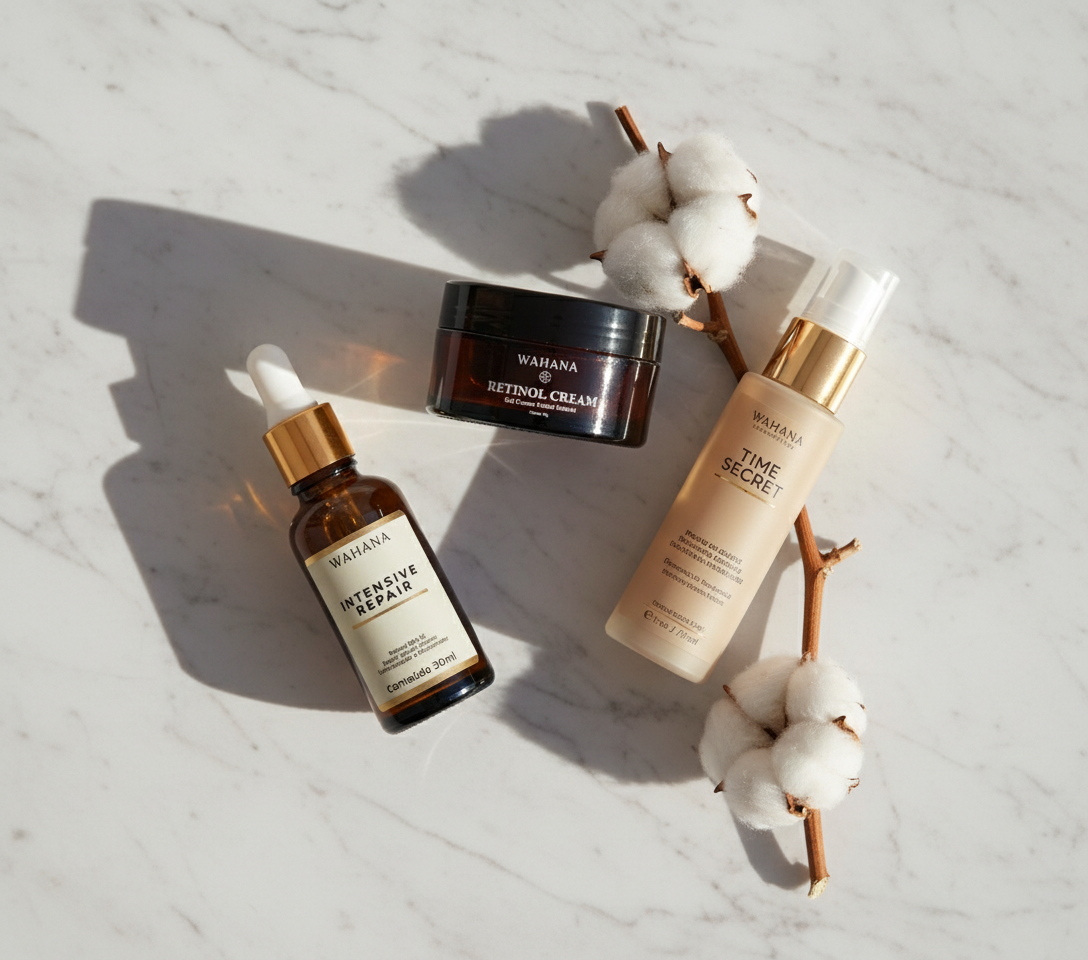 Rotina de Skincare Noturna: Maximizando o Sono da Beleza - Retinol Cream e Intensive Repair