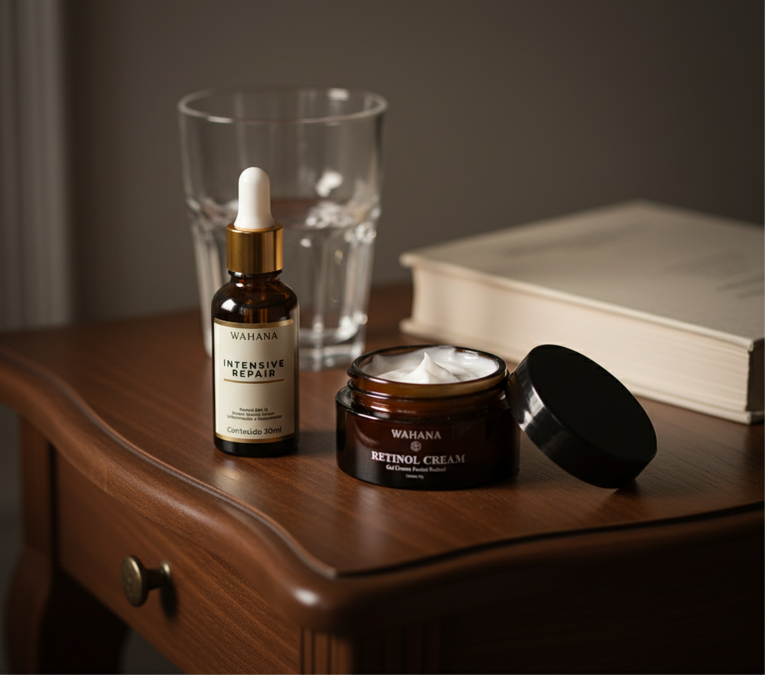 Reparação da Barreira Cutânea: O Guia Definitivo - Intensive Repair e Retinol Cream
