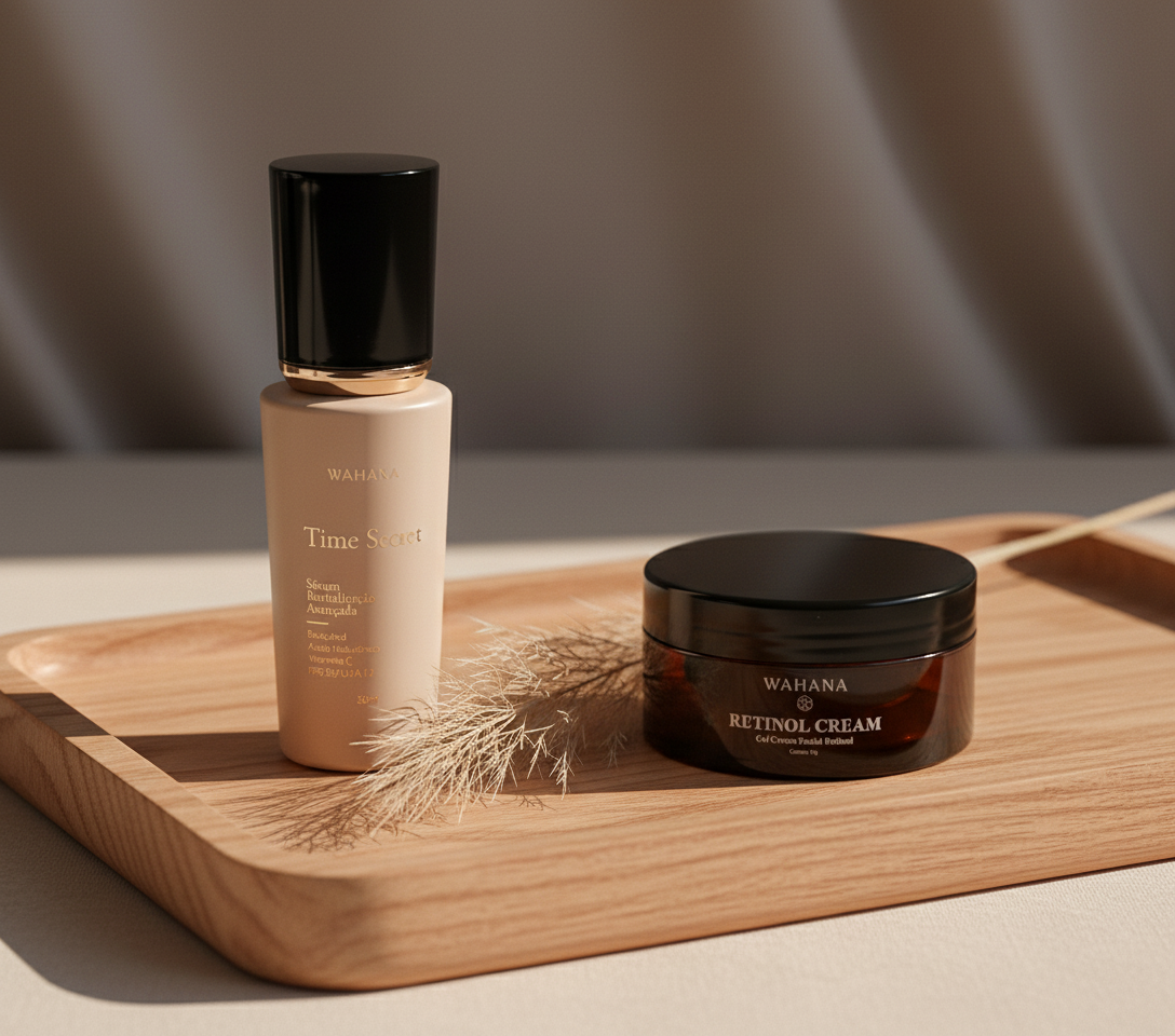 Peptídeos vs Retinol: Qual o Melhor para Firmeza? - Time Secret e Retinol Cream
