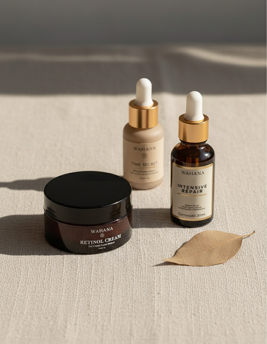 Como Tratar Rugas Profundas: O Guia Definitivo Baseado em Ciência - Retinol Cream e Intensive Repair