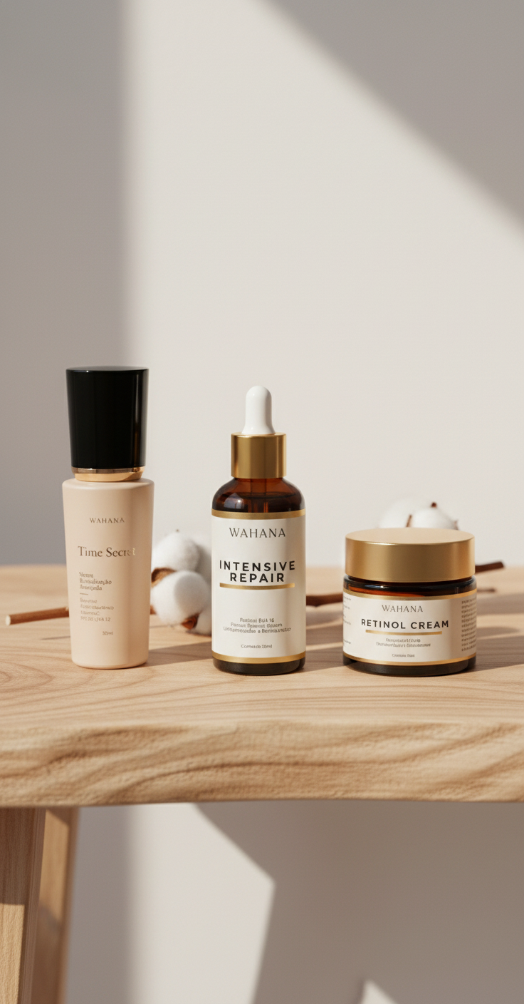 Serum Intensive Repair: A Solução Wahana para Flacidez Pós-50 - Intensive Repair e Time Secret