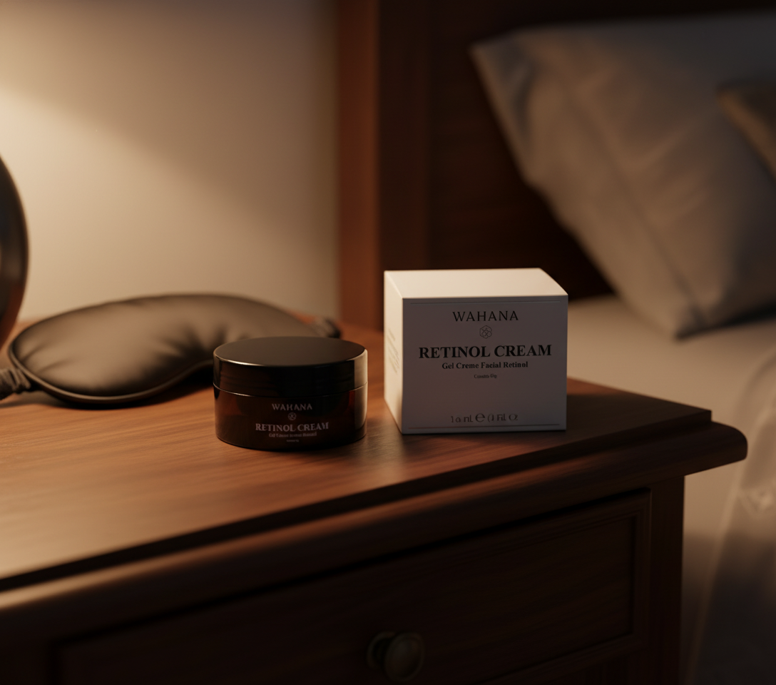 Como Montar uma Rotina Noturna com Retinol para Pele Madura - Retinol Cream