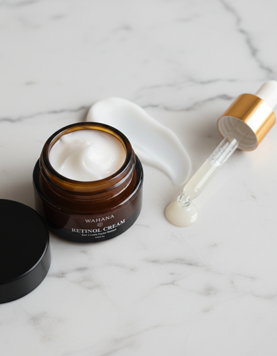 Como Montar uma Rotina Noturna com Retinol para Pele Madura - Retinol Cream e Intensive Repair
