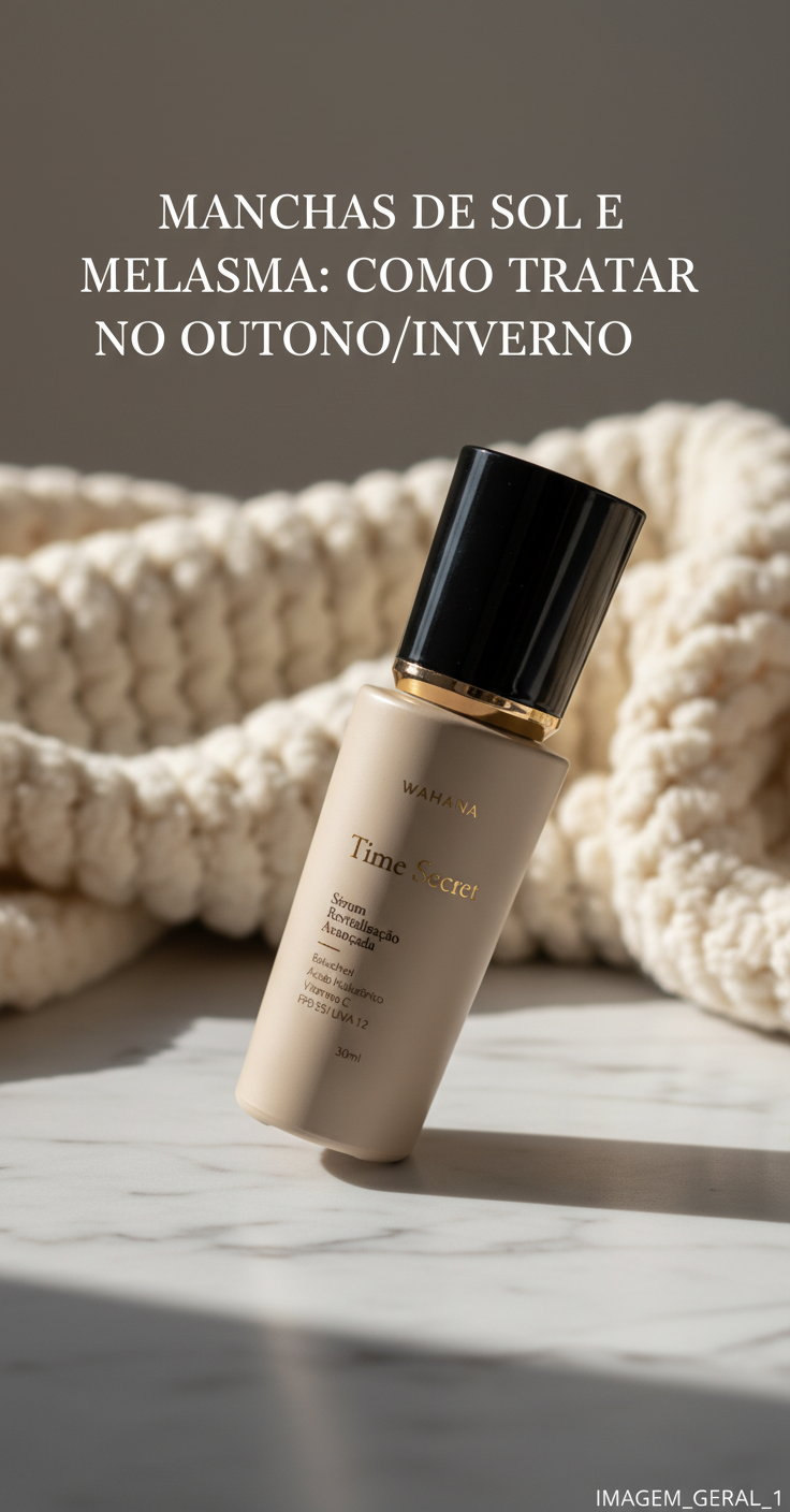 Manchas de Sol e Melasma: Como Tratar no Outono/Inverno - Time Secret