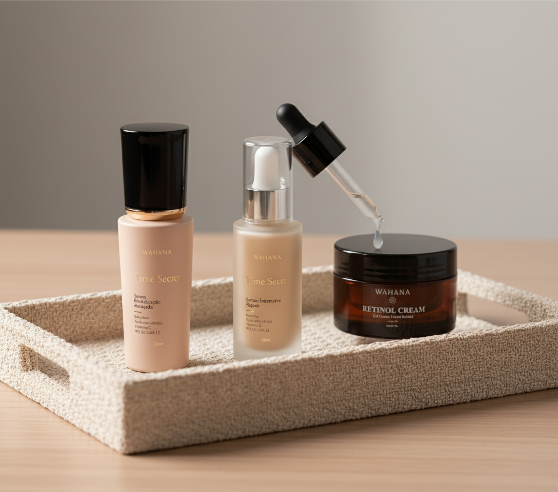 Manchas de Sol e Melasma: Como Tratar no Outono/Inverno - Time Secret e Retinol Cream