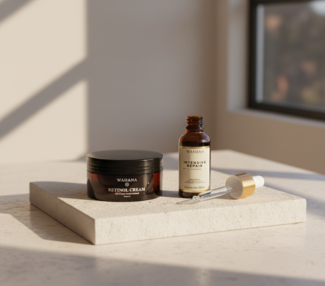 Ácido Hialurônico e Retinol: A Dupla Perfeita do Skincare - Retinol Cream e Intensive Repair