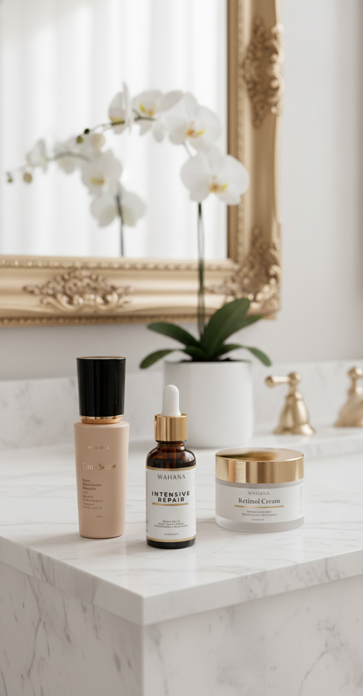 Skincare na menopausa: Como combater flacidez e ressecamento - Intensive Repair e Time Secret