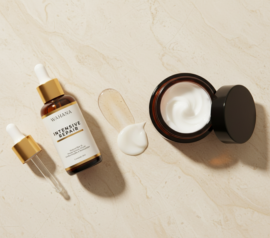 Como tratar flacidez no rosto e pescoço após os 50 anos - Intensive Repair e Retinol Cream