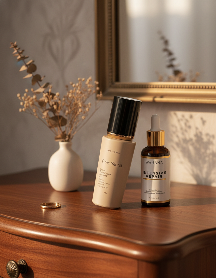 Protetor solar anti-idade: O guia definitivo para pele madura - Time Secret e Intensive Repair