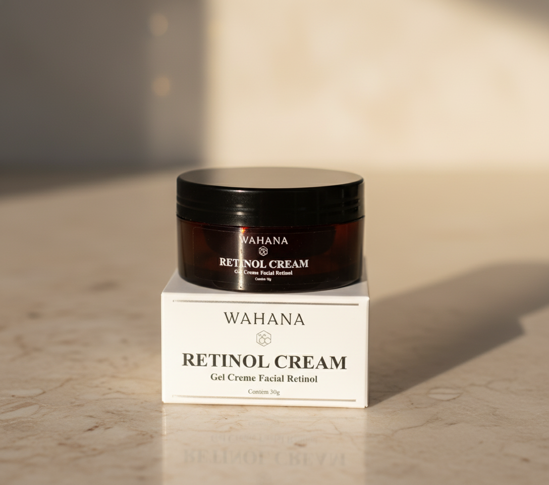 Retinol Cream Wahana: Como usar na pele madura passo a passo - Retinol Cream