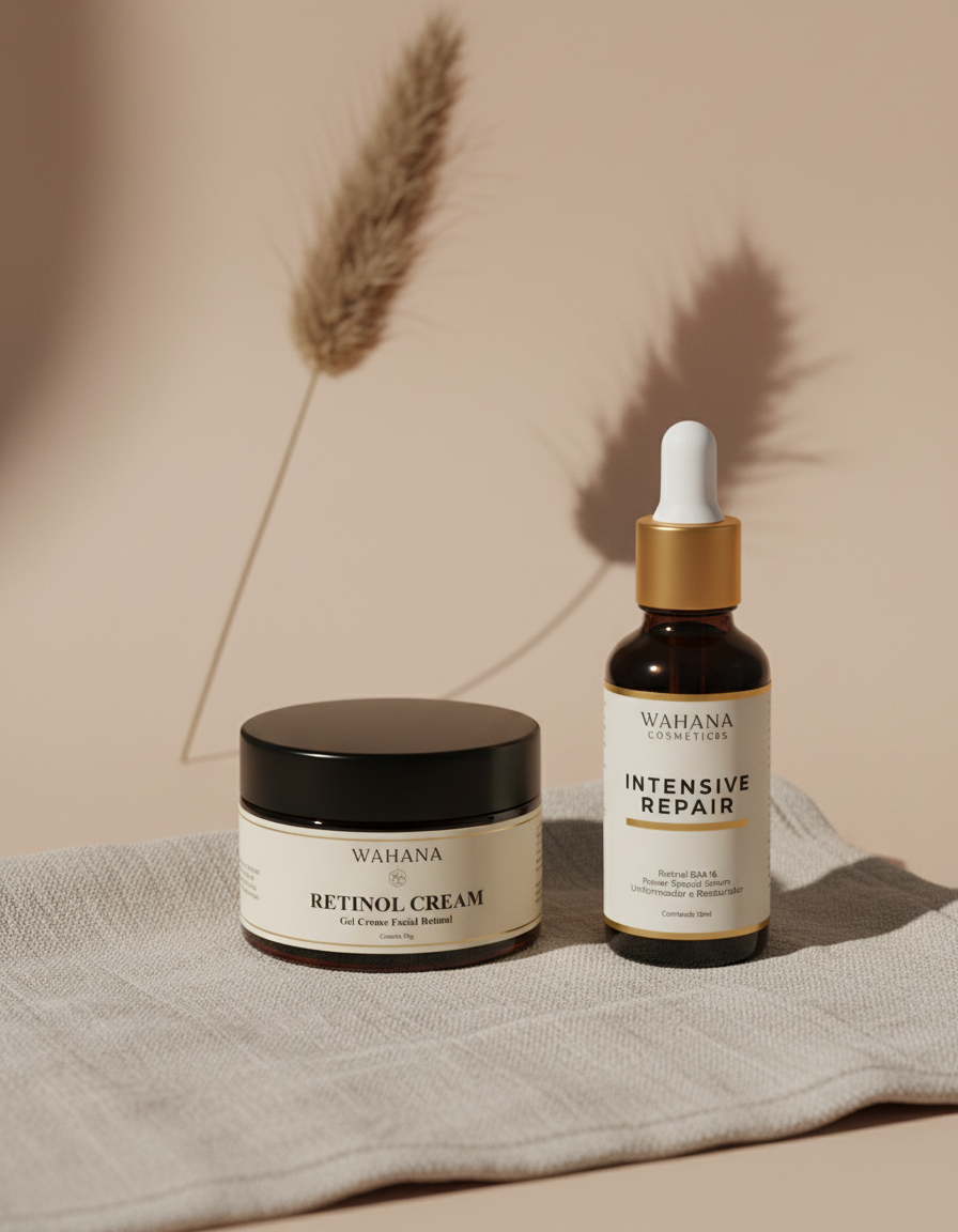 Peptídeos vs Retinol: Qual Escolher para Sua Pele? - Retinol Cream e Intensive Repair