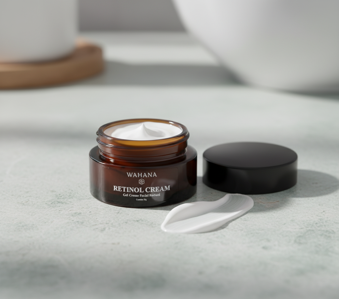 Retinol Cream Wahana: Como usar na pele madura passo a passo - Retinol Cream