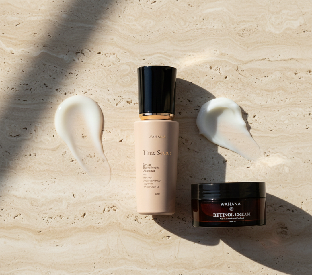 Como Reduzir Linhas de Expressão ao Redor dos Olhos - Time Secret e Retinol Cream