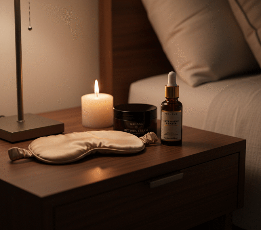 Skincare Noturno: O Ritual Perfeito para Acordar Radiante - Retinol Cream e Intensive Repair