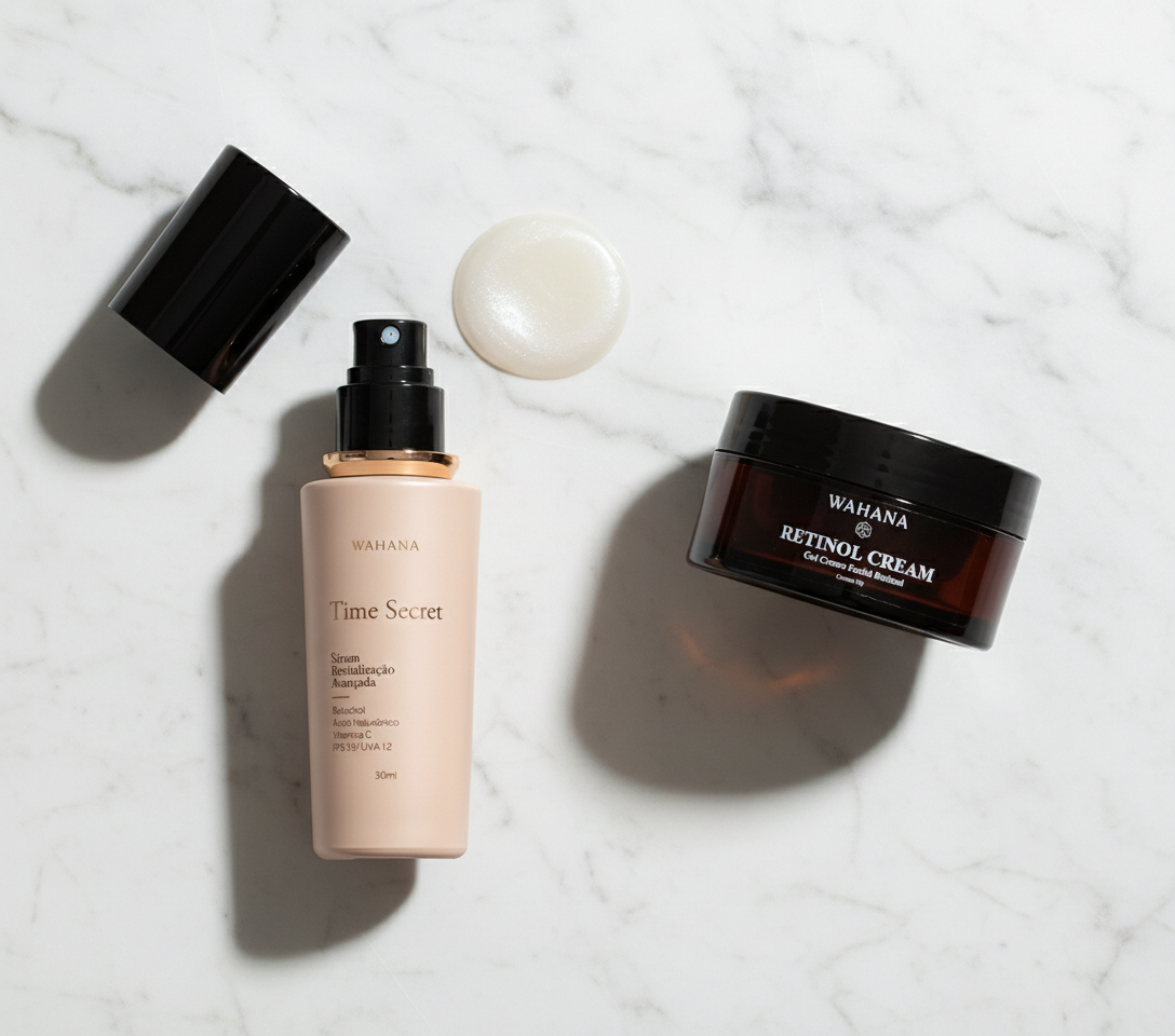 Bakuchiol para pele madura depois dos 50: O guia definitivo - Time Secret e Retinol Cream