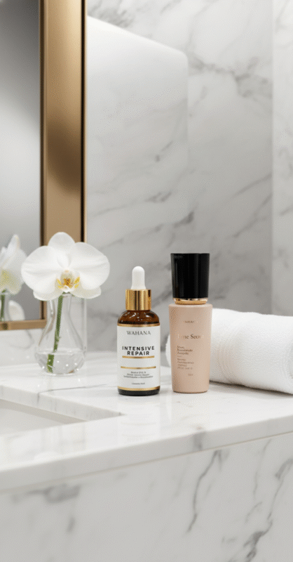 Ordem Correta do Skincare: Como Aplicar Séruns para Máxima Absorção - Intensive Repair e Time Secret