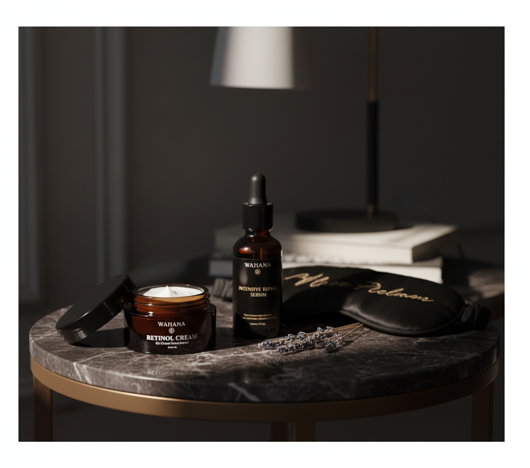 Skincare Noturno: O Ritual Perfeito para Acordar Radiante - Retinol Cream