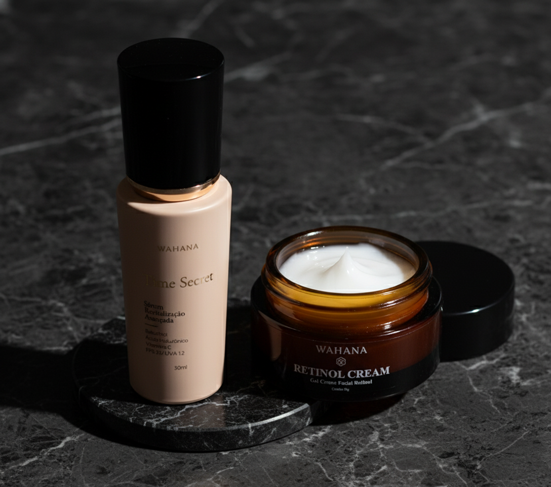 Hidratação vs Umectação: O Que Sua Pele Realmente Precisa? - Time Secret e Retinol Cream