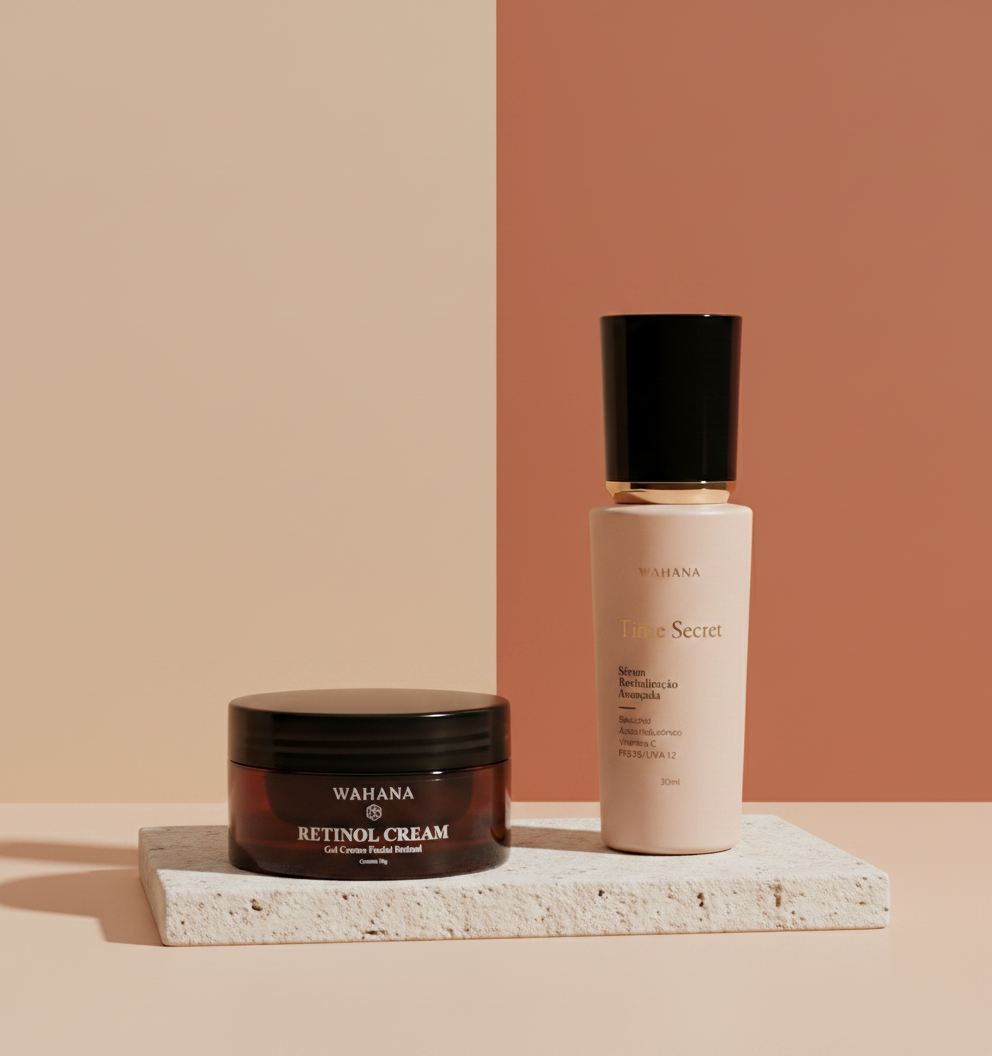 Peptídeos vs Retinol: Qual o Melhor para o Seu Skincare? - Retinol Cream e Time Secret