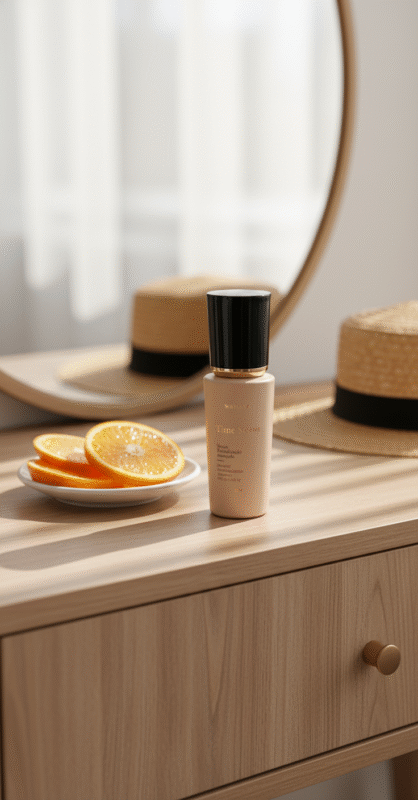 Vitamina C para Manchas na Pele Madura: Como Escolher - Time Secret