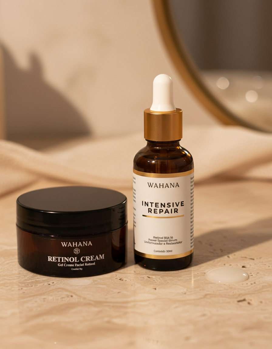Retinol Causa Descamação na Pele Madura? Saiba o Que Fazer - Retinol Cream e Intensive Repair