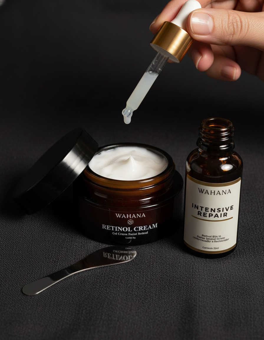 Qual o Melhor Kit Anti-Idade Dia e Noite para Pele Madura? - Retinol Cream e Intensive Repair