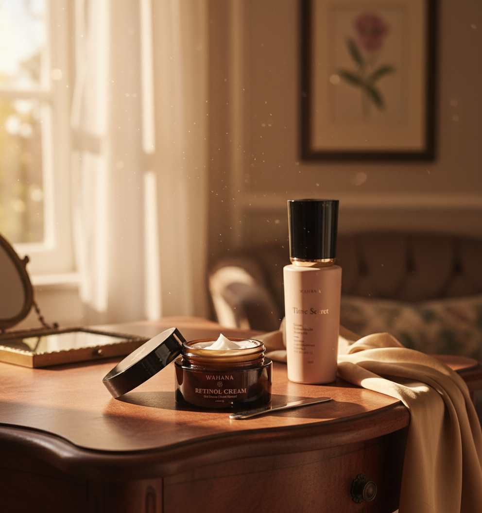 Diferença Entre Rugas e Linhas Finas: Como Tratar Cada Uma - Retinol Cream e Time Secret
