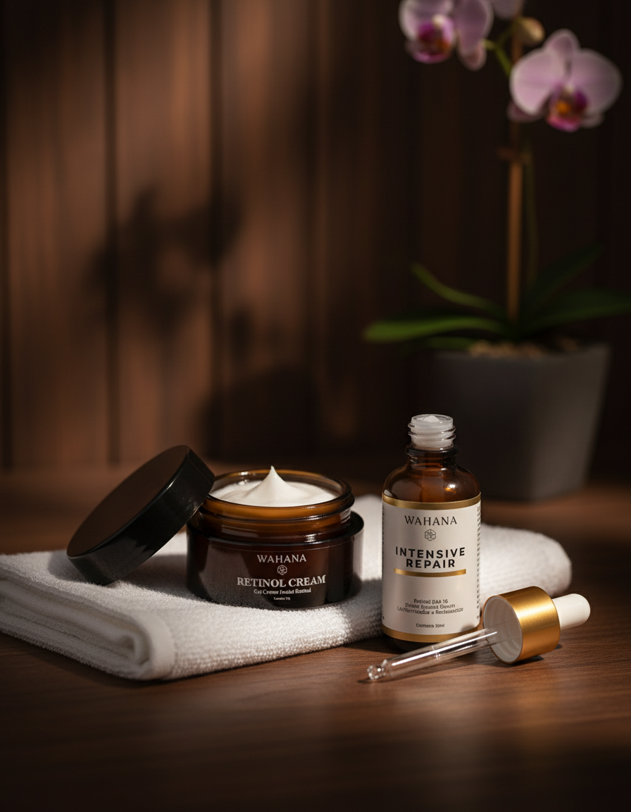 Time Secret vs Retinol Cream: Qual Escolher para a Sua Rotina? - Retinol Cream e Intensive Repair