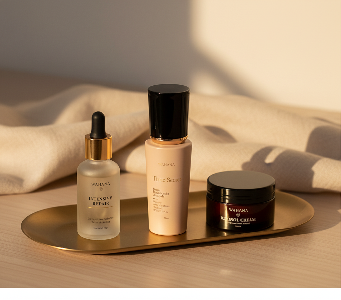 Prevenção de Rugas no Pescoço e Colo: A Área Esquecida do Skincare - Time Secret e Retinol Cream