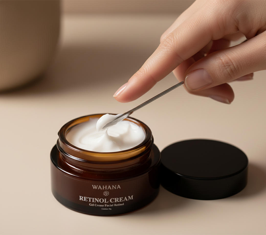 Rotina Noturna Minimalista: Como Acordar com a Pele Perfeita Usando Apenas 3 Produtos - Retinol Cream