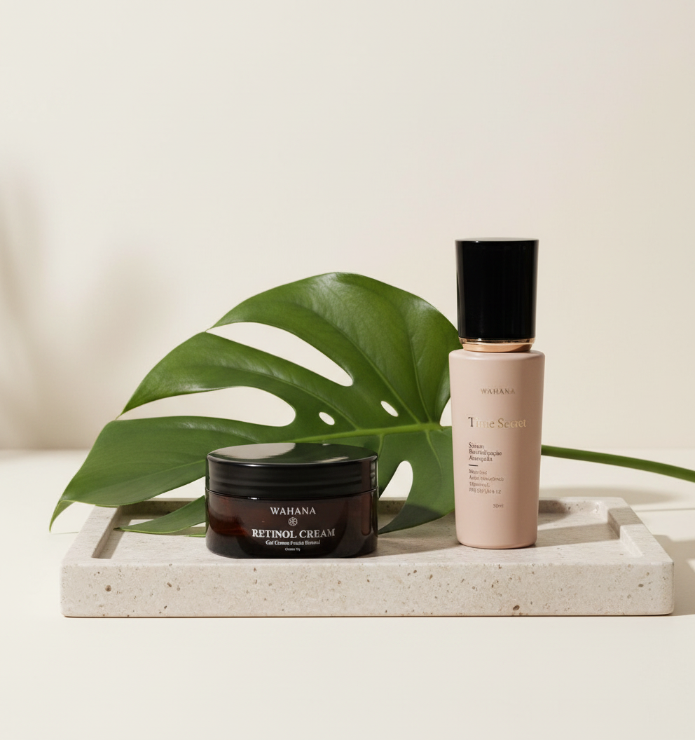 Manchas de Acne: Como Clarear e Uniformizar a Pele com Segurança - Retinol Cream e Time Secret