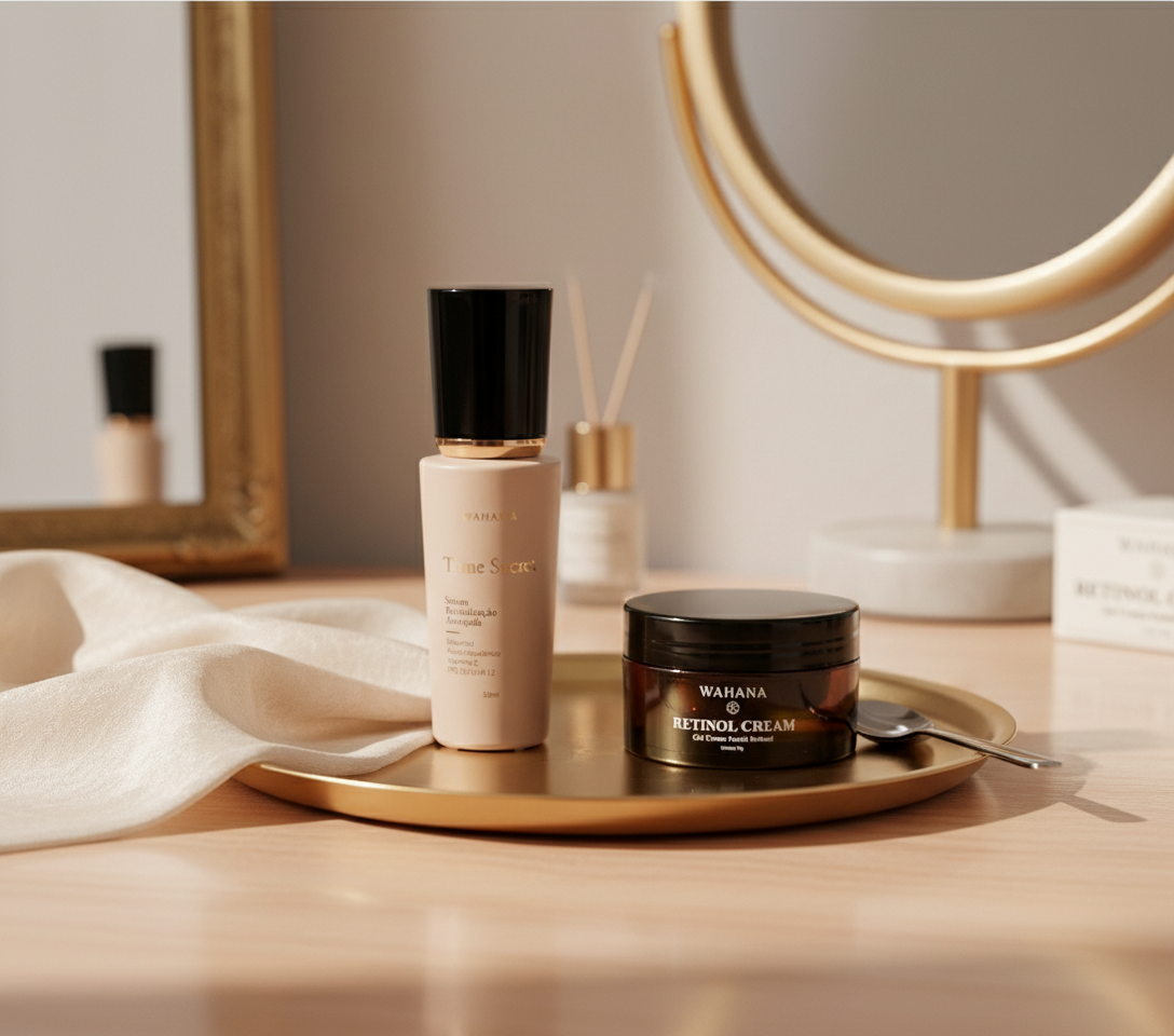 Time Secret funciona para pele madura? Resenha completa - Time Secret e Retinol Cream