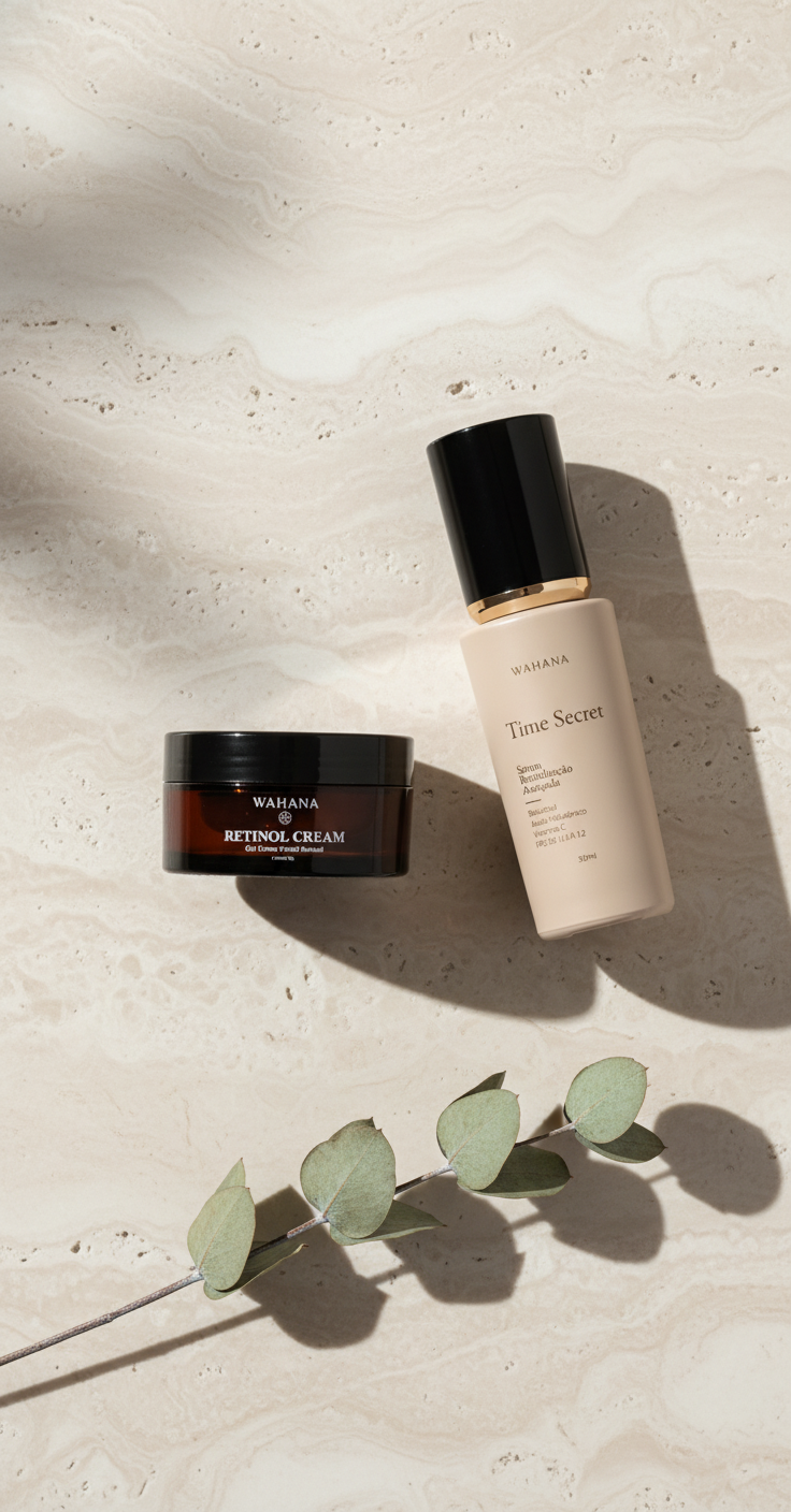 Manchas de Acne: Como Clarear e Uniformizar a Pele com Segurança - Retinol Cream e Time Secret