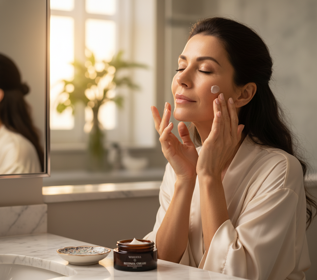 Retinol para Iniciantes: Como Começar sem Irritar a Pele - Retinol Cream