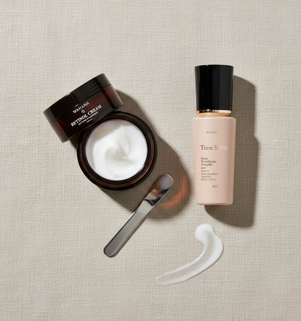 Manchas de Sol no Rosto: Como Clarear e Prevenir - Retinol Cream e Time Secret