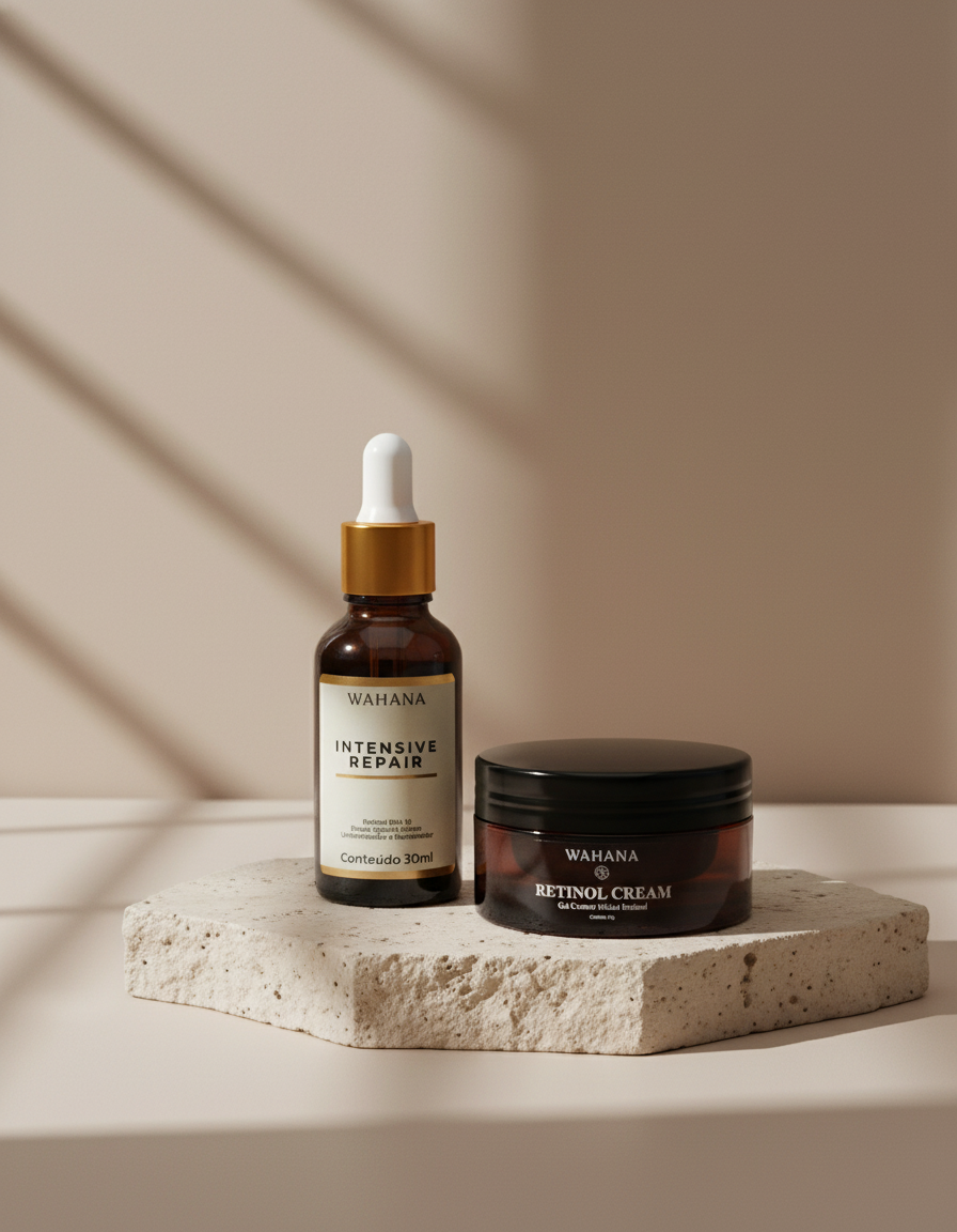Ácido Hialurônico e Retinol Juntos: A Dupla Perfeita - Retinol Cream e Intensive Repair