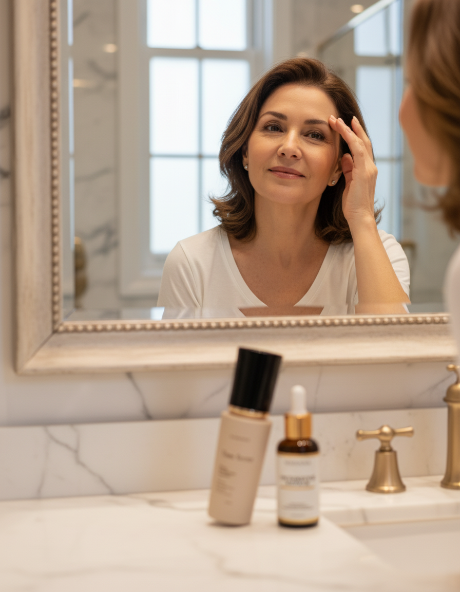 Como Diminuir Linhas de Expressão na Testa Naturalmente - Time Secret e Intensive Repair