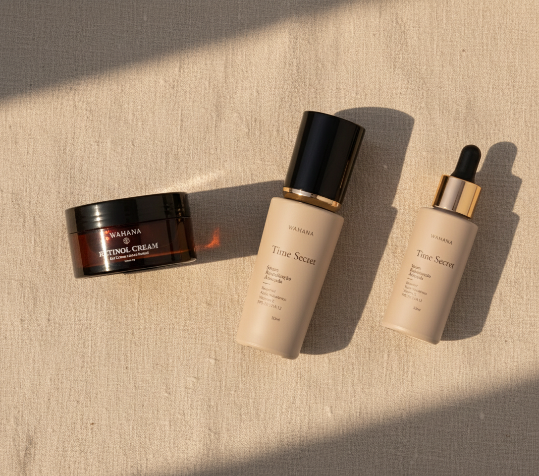 Time Secret funciona para pele madura? - Time Secret e Retinol Cream
