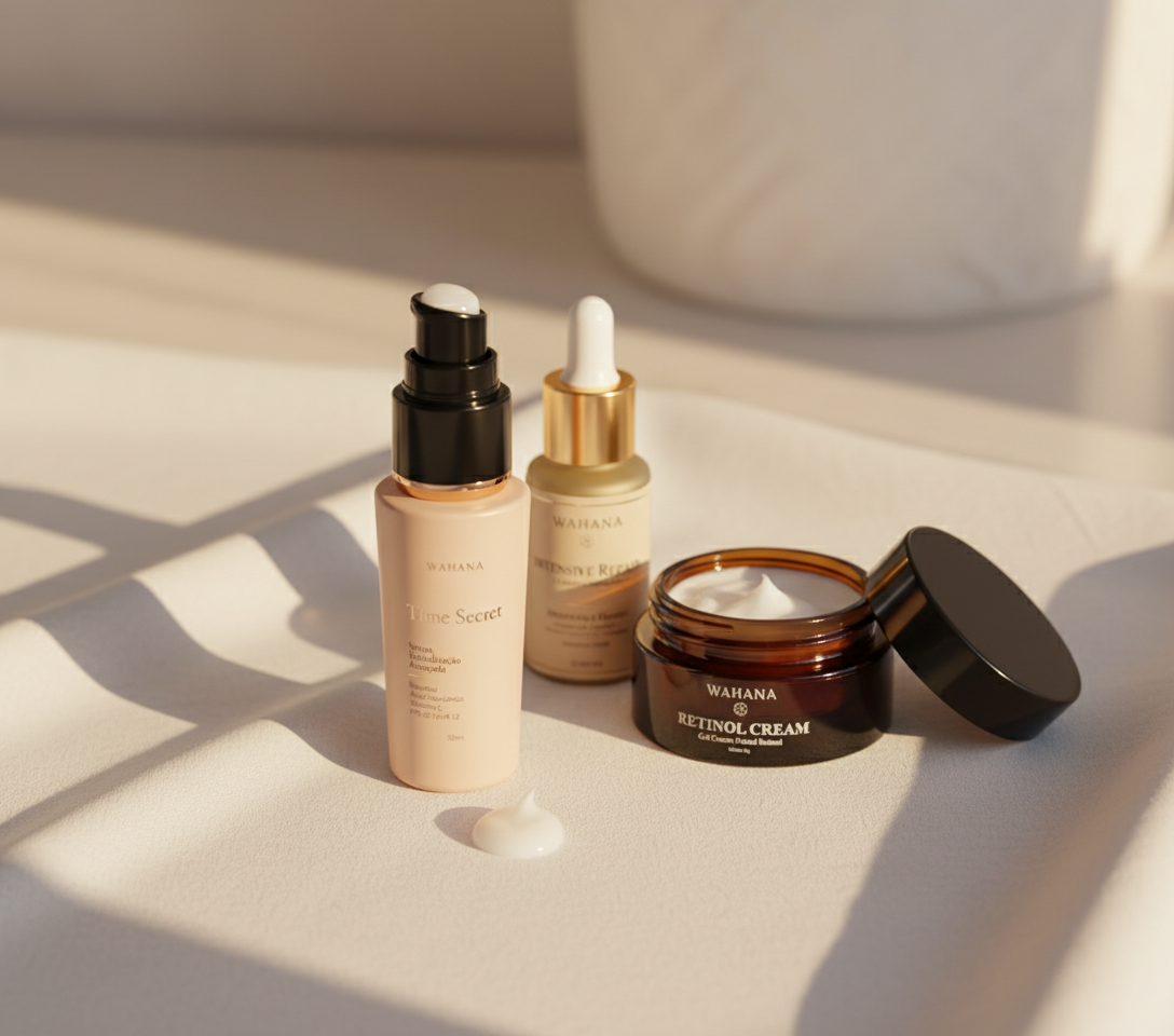 Time Secret funciona para pele madura? - Time Secret e Retinol Cream