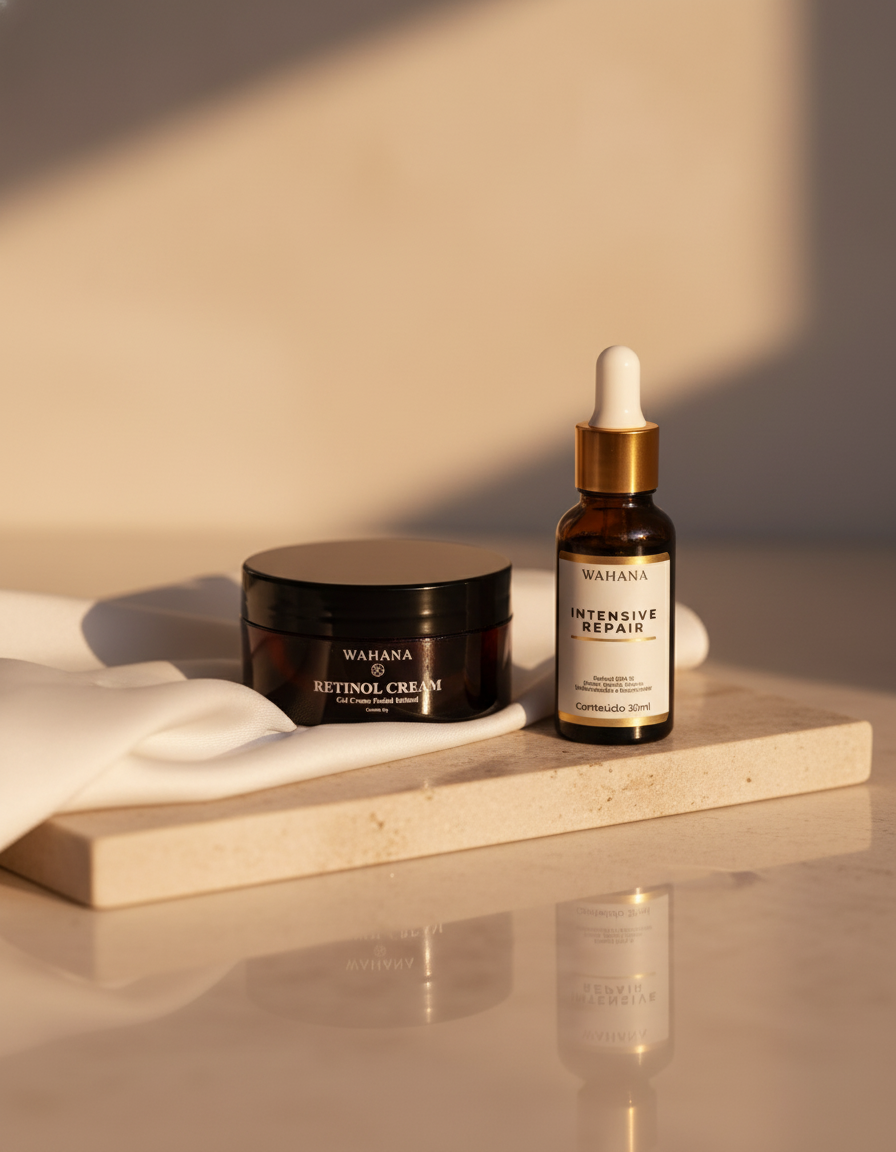 Ácido Hialurônico e Retinol: A Combinação Perfeita para sua Pele - Retinol Cream e Intensive Repair