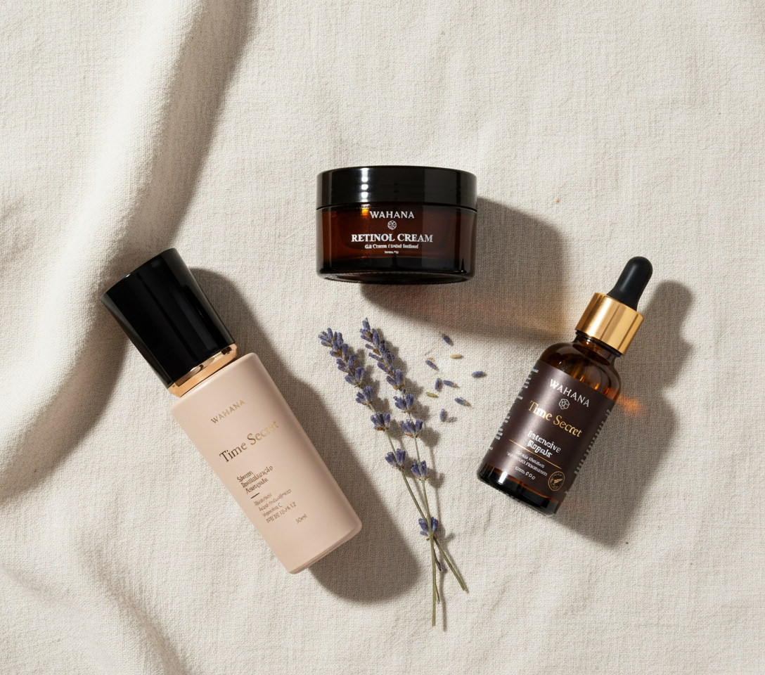 Ingredientes de Skincare que Você NUNCA Deve Misturar - Time Secret e Retinol Cream